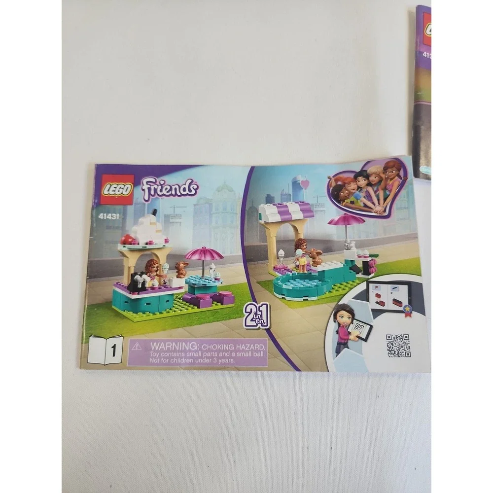 Set Of 3 Lego Friends Book‎ Lot